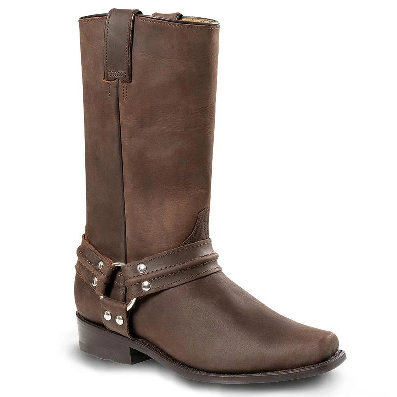 Westernstiefel Leder WB-01 braun