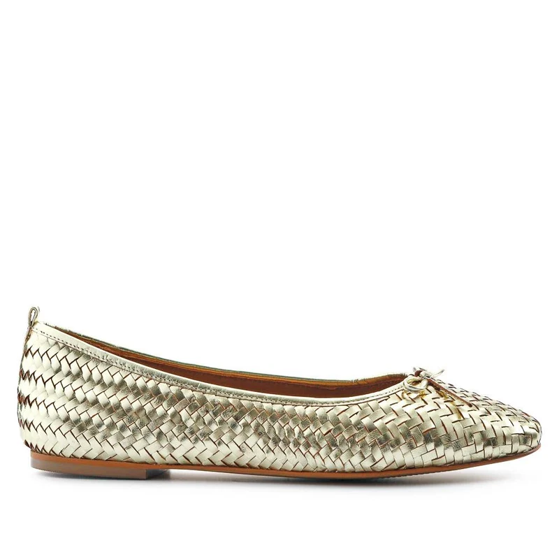 Stephanie Leather Pumps - STEPHANIE / 327 068 - Gold