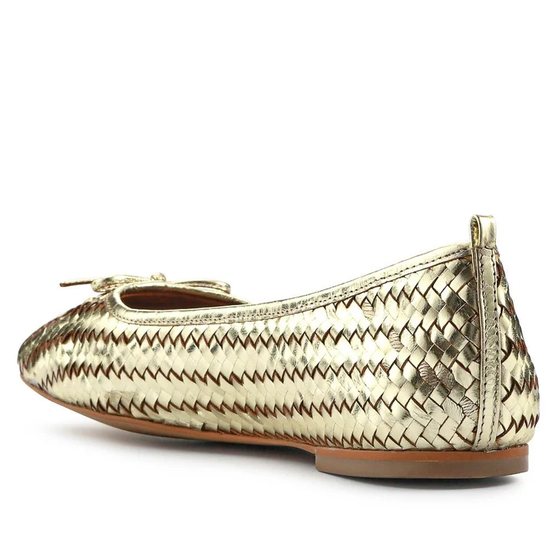 Stephanie Leather Pumps - STEPHANIE / 327 068 - Gold