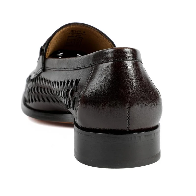 Rylee Slip On Leather Loafers - RYLEE / 328 718 - Dark Brown