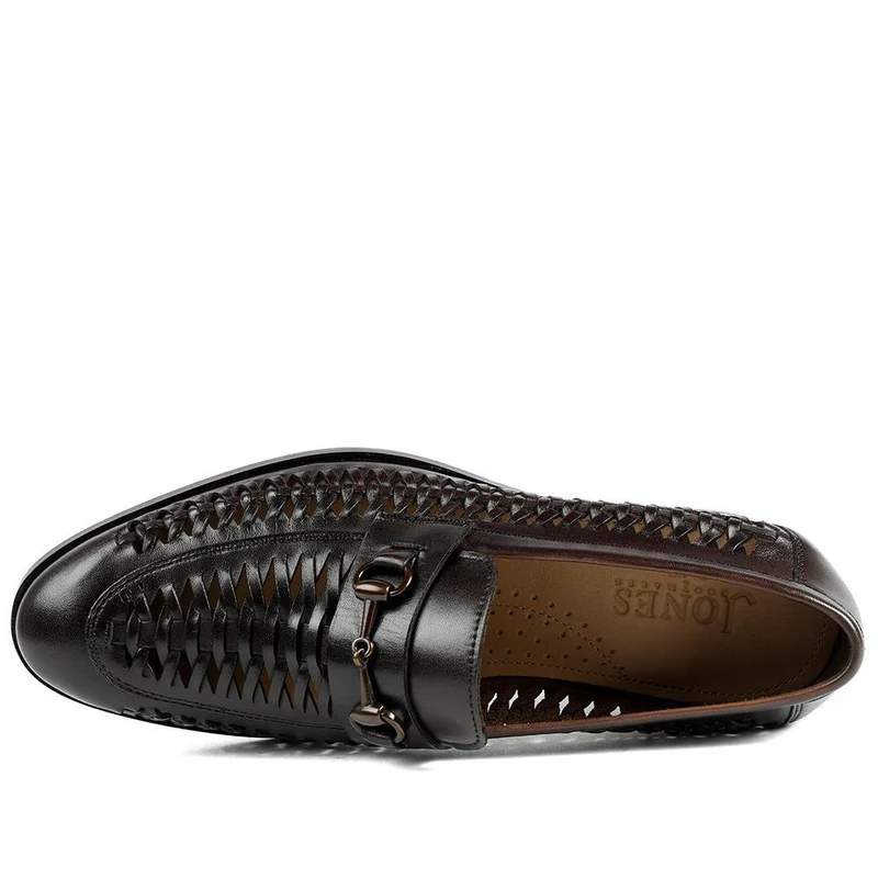 Rylee Slip On Leather Loafers - RYLEE / 328 718 - Dark Brown