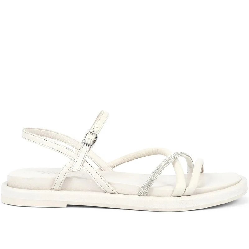 Mairead Strappy Sandals - MAIREAD / 323 973 - Cream