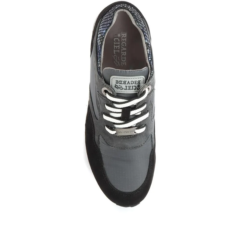 Catrin Leather Trainers - SINO34526 / 320 744 - Black Multi