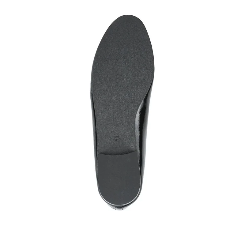 Ofelia Bow Detail Leather Pumps - OFELIA / 328 560 - Black Patent