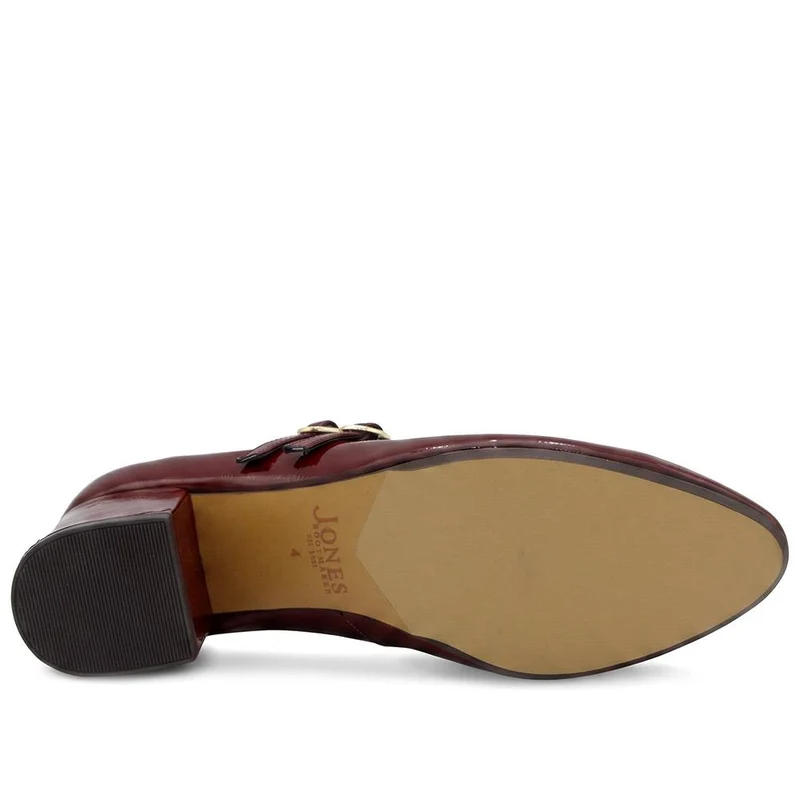 Xanthi Heeled Mary Janes - XANTHI / 325 044 - Burgundy Patent