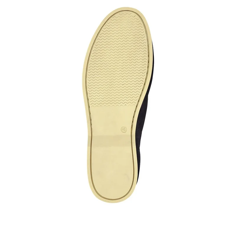 Phenix Leather Moccasins - PHENIX / 327 101 - Navy