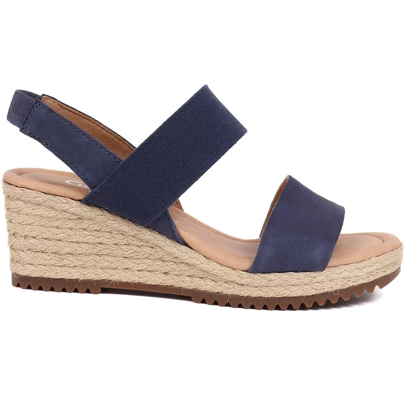 Pull-On Leather Wedges - GAB39507 / 325 073