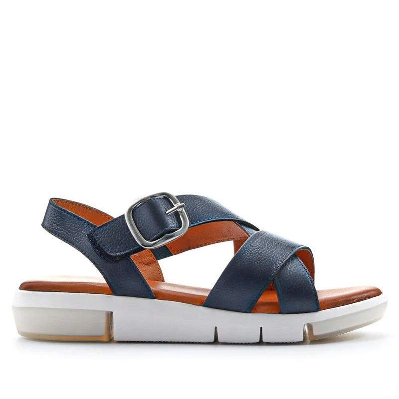 Ilaria Casual Leather Sandals - ILARIA / 327 308