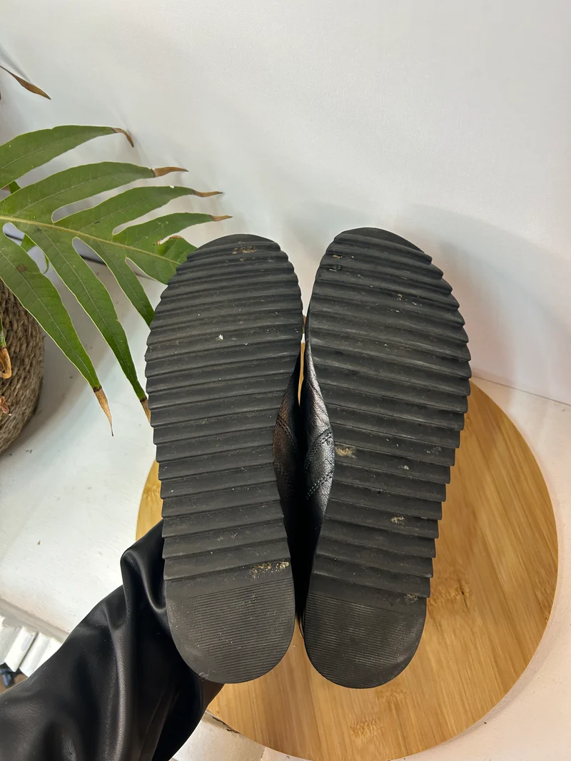 Glitzer Sneaker Schuhe Animalprint - Waldläufer - Gr. 38