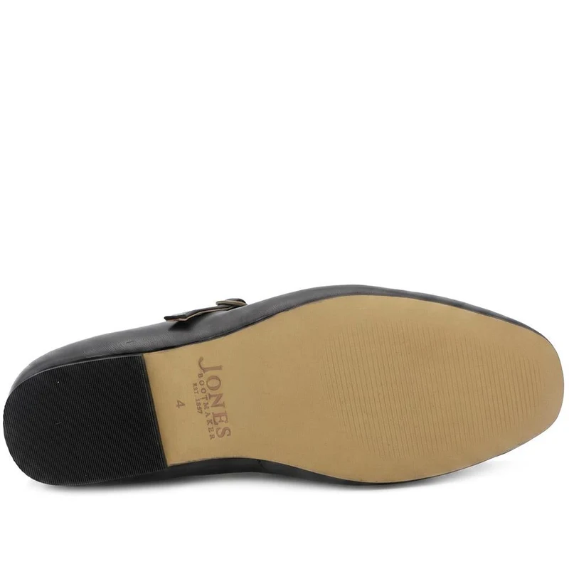 Sonnet Wide Fit Leather Mary Janes - SONNETWIDE / 329 918 - Black