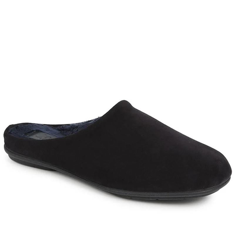 Zayden Mule Slippers - ZAYDEN / 326 382 - Navy