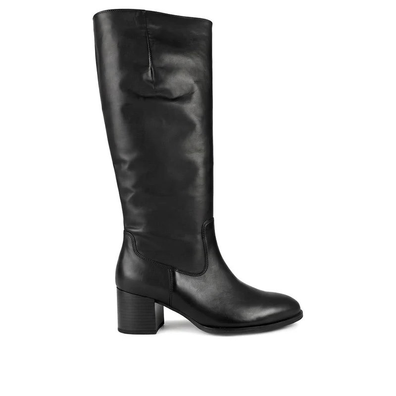 Gabor Wide Fit Leather Long Boots - GAB44501 / 330 009