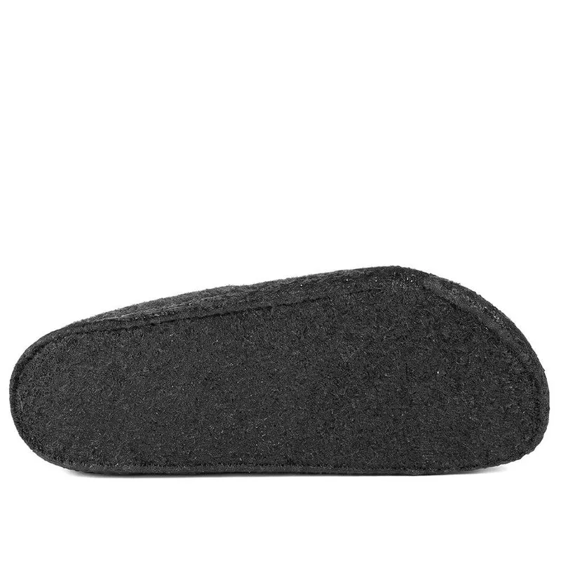 Birkenstock Zermatt Shearling Slippers - BIRK42501 / 328 153 - Charcoal
