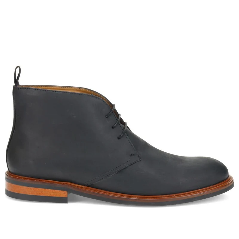 Driffield Leather Chukka Boots - DRIFFIELD / 322 608 - Black