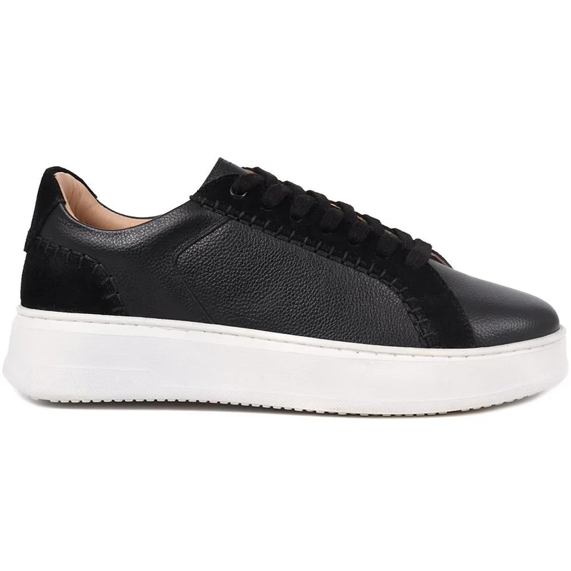 Bergamot Leather Trainers - BERGAMOT / 325 586 - Black