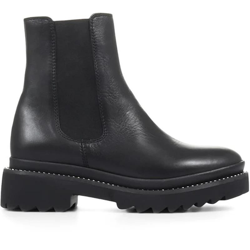 Belle Leather Chunky Chelsea Boots - INUOV32501 / 319 587