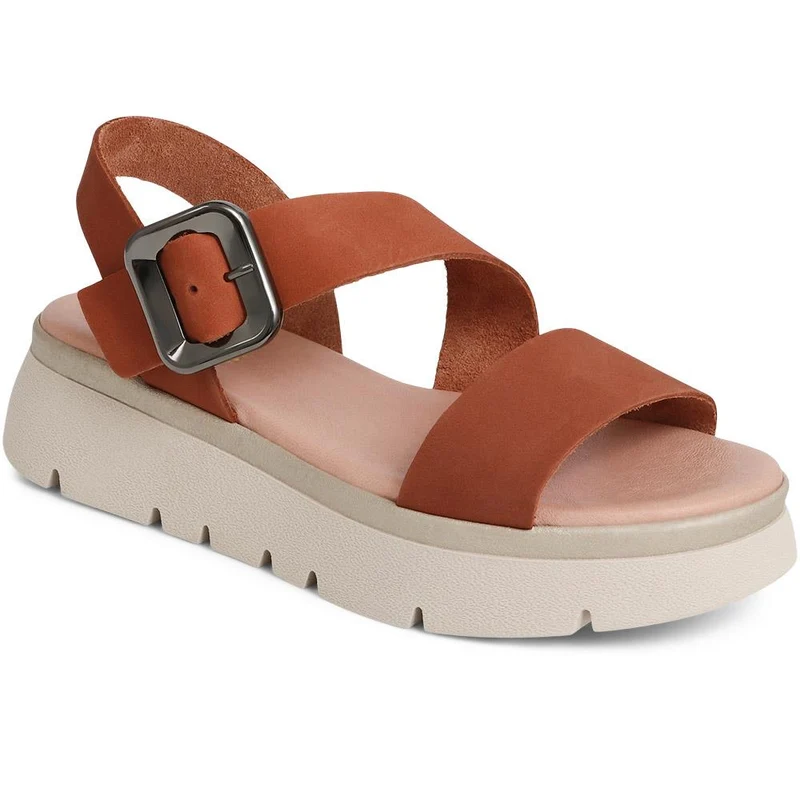 Veena Platform Sandals - VEENA / 325 200 - Tan