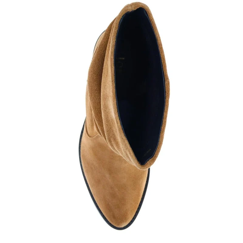 Nerine Calf-Length Boots - NERINE / 325 849 - Tan
