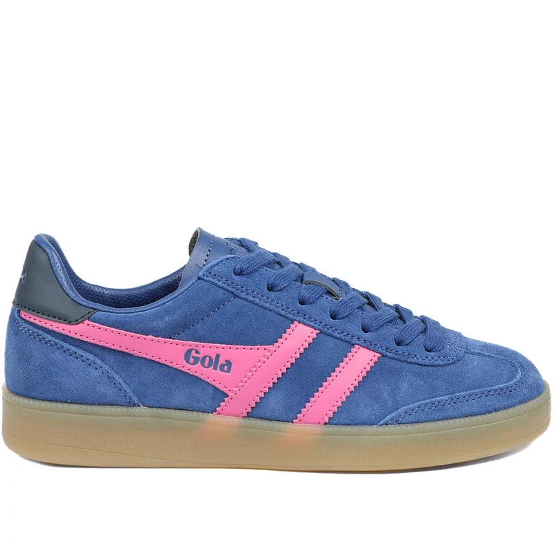 Gola Viper Leather Lace Up Trainers - JAC42501 / 327 785
