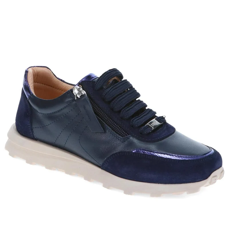 Aisha Lace-Up Trainers - AISHA / 326 303 - Navy
