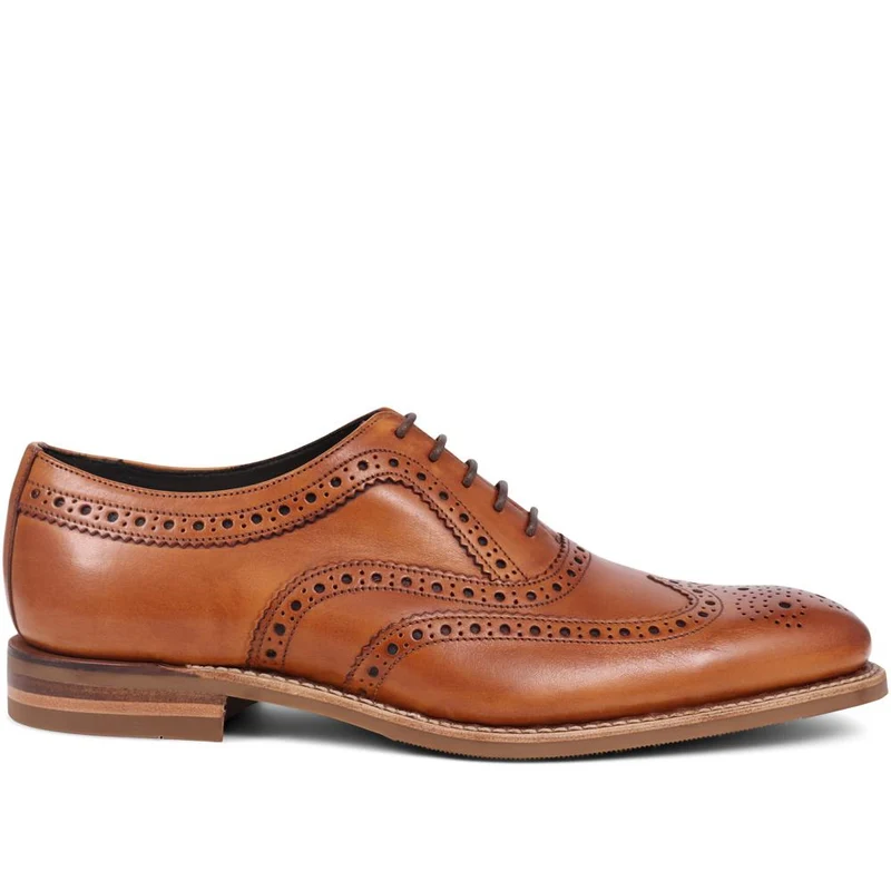 Fearnley Leather Oxford Brogues - FEARNLEY / 272342443304 - Tan
