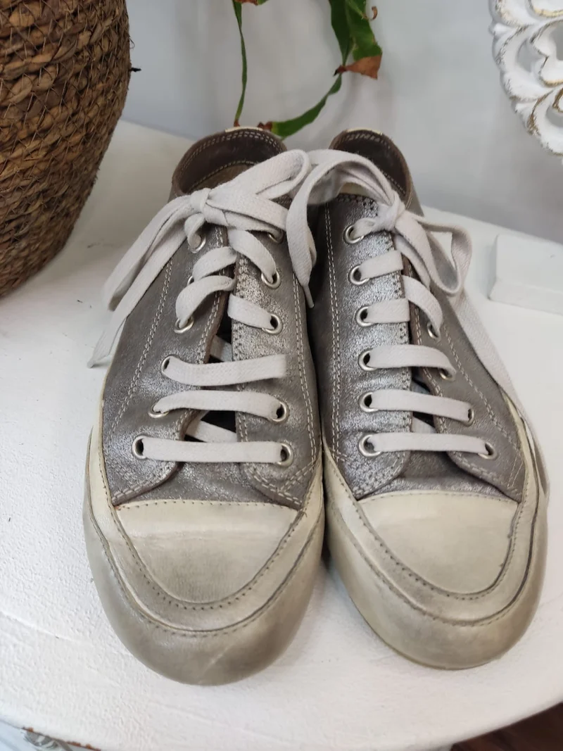Sneaker Schuhe mit glitzerndem Schimmer CANDICE COOPER - GR. 37