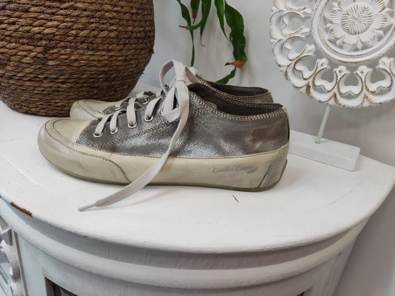 Sneaker Schuhe mit glitzerndem Schimmer CANDICE COOPER - GR. 37