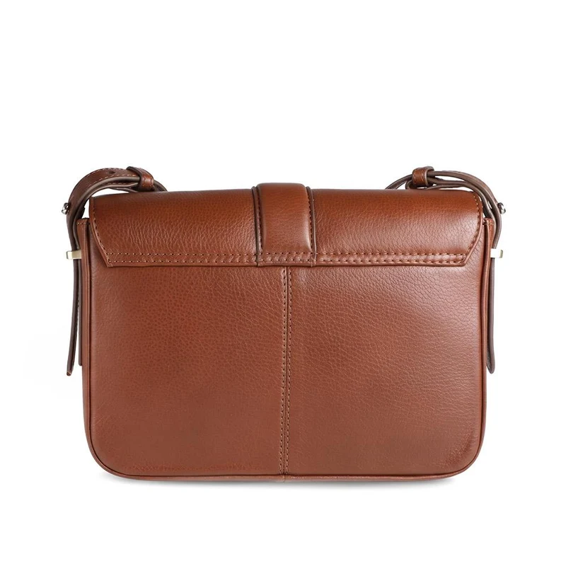 Barbour Rosa Leather Crossbody Bag - BARBR44515 / 329 679 - Tan