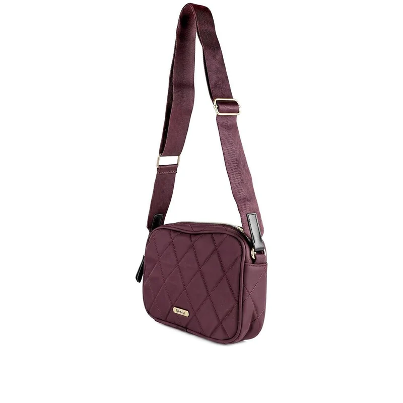 Barbour Quilted Crossbody Bag - BARBR44518 / 329 684 - Burgundy