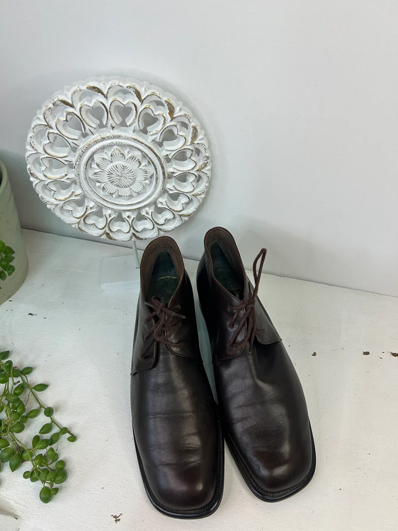 Braune Halbschuhe - Peter Kaiser - Gr. 38