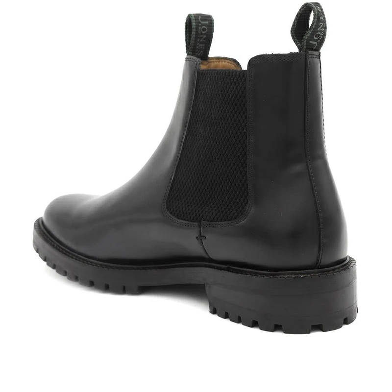 Damone Leather Chelsea Boots - DAMONE / 329 943 - Black Leather