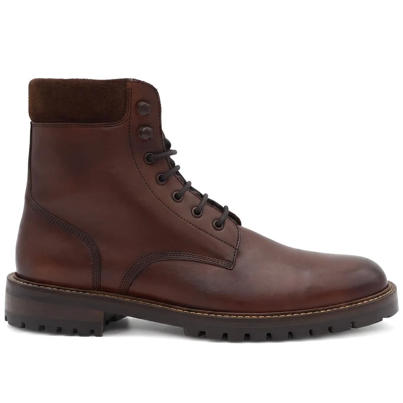 Dalmazio Leather Lace Up Boots - DALMAZIO / 329 956