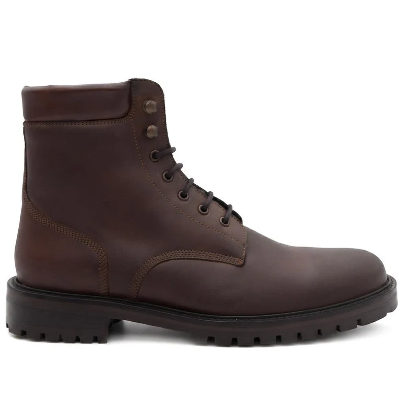 Dalmazio Leather Lace Up Boots - DALMAZIO / 329 956