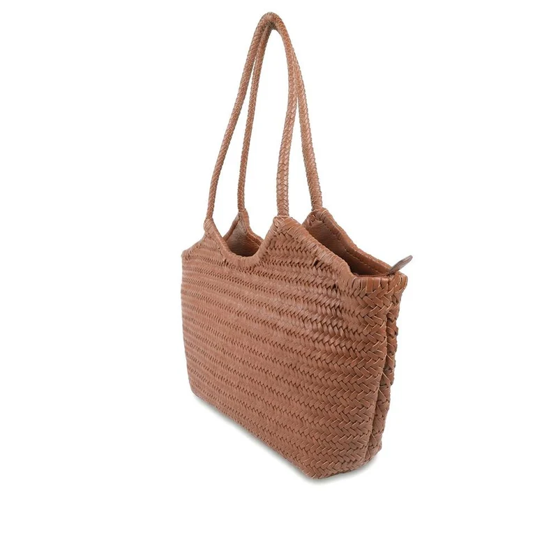 Wildrosa Leather Shoulder Bag - WILDROSA / 329 241 - Tan
