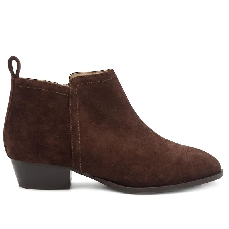 Floralie Leather Cushioned Ankle Boots - FLORALIE / 329 919
