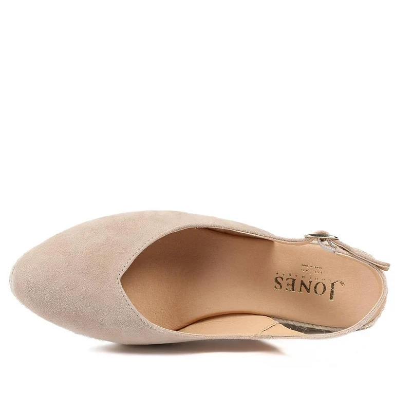 Cedrica Heeled Sandals - CEDRICA / 327 166 - Sand Suede