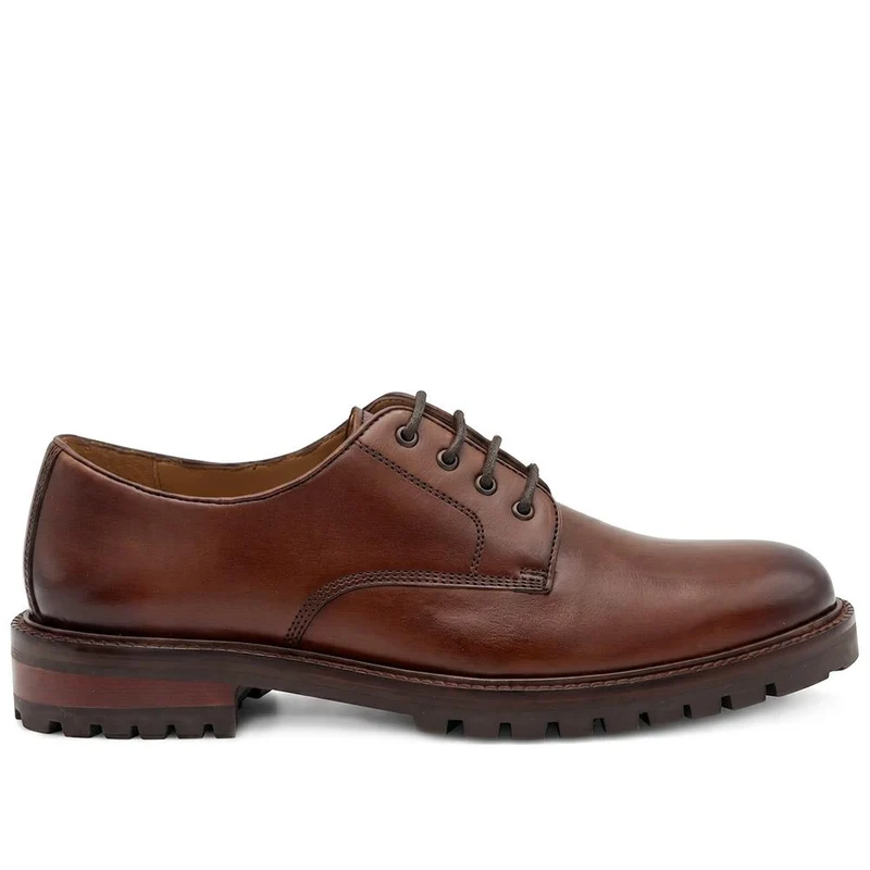 Langston Leather Derby Shoes - LANGSTON / 329 946