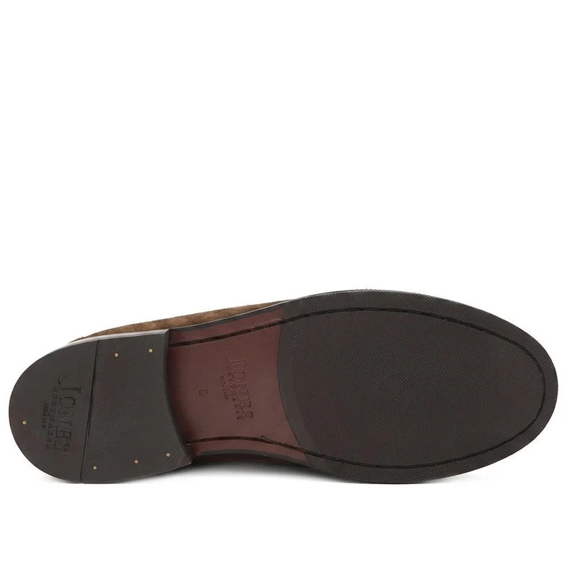 Parrie Smart Leather Boat Shoes - PARRIE / 329 947 - Brown Suede