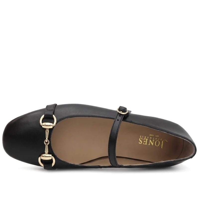 Seraphine Leather Mary Janes With Snaffle Detail - SERAPHINE / 329 921 - Black