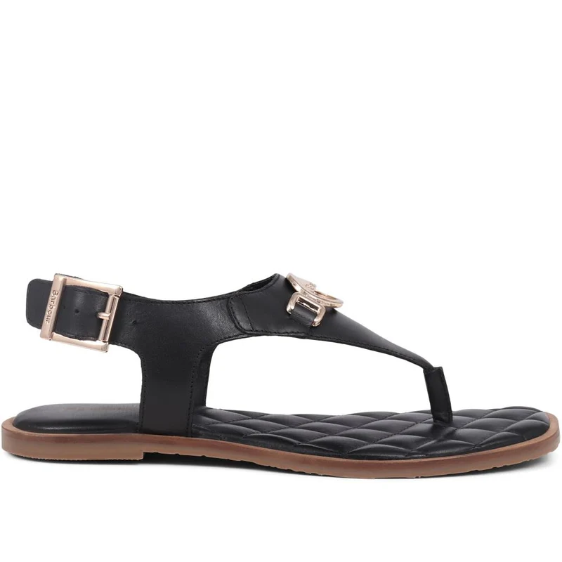 Vivienne Embellished Leather Sandals - BARBR39506 / 324 825