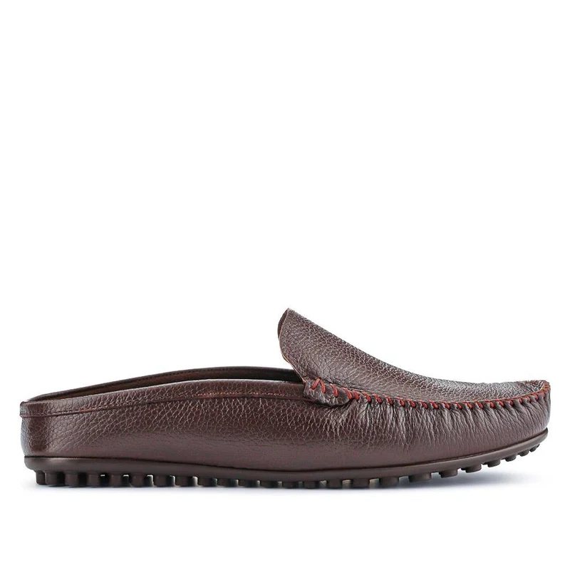 Zethan Full Slippers - ZETHAN / 326 287 - Dark Brown
