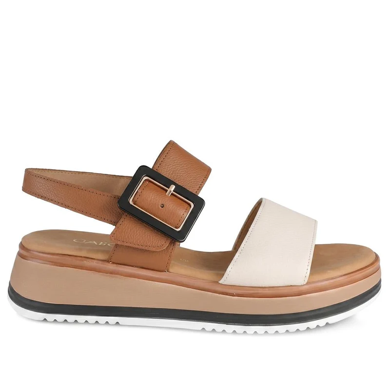 Gabor Leather Adjustable Fasten Sandals - GABC43517 / 330 456