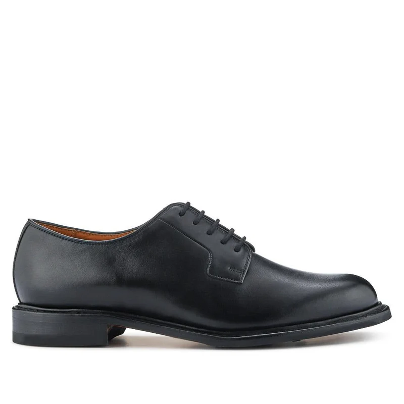 Barnes Goodyear Welt Leather Lace-Up Shoes - BARNES / 327 073 - Black