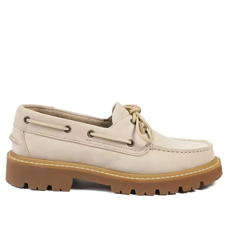 Perdita Leather Platform Moccasins - PERDITA / 328 592