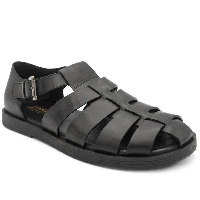 Wandsworth Leather Fisherman Sandals - WANDSWORTH / 329 188 - Black