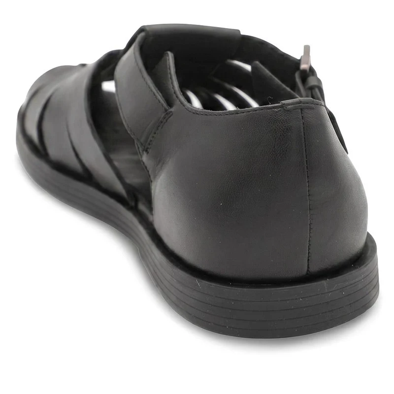 Wandsworth Leather Fisherman Sandals - WANDSWORTH / 329 188 - Black