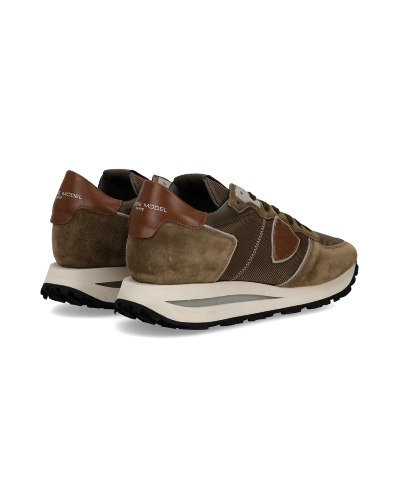 Sneakers Tropez Haute Men, Brown Cognac