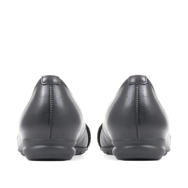 Scene Gabor Leather Ballet Flats - GAB36541 / 323 035 - Black