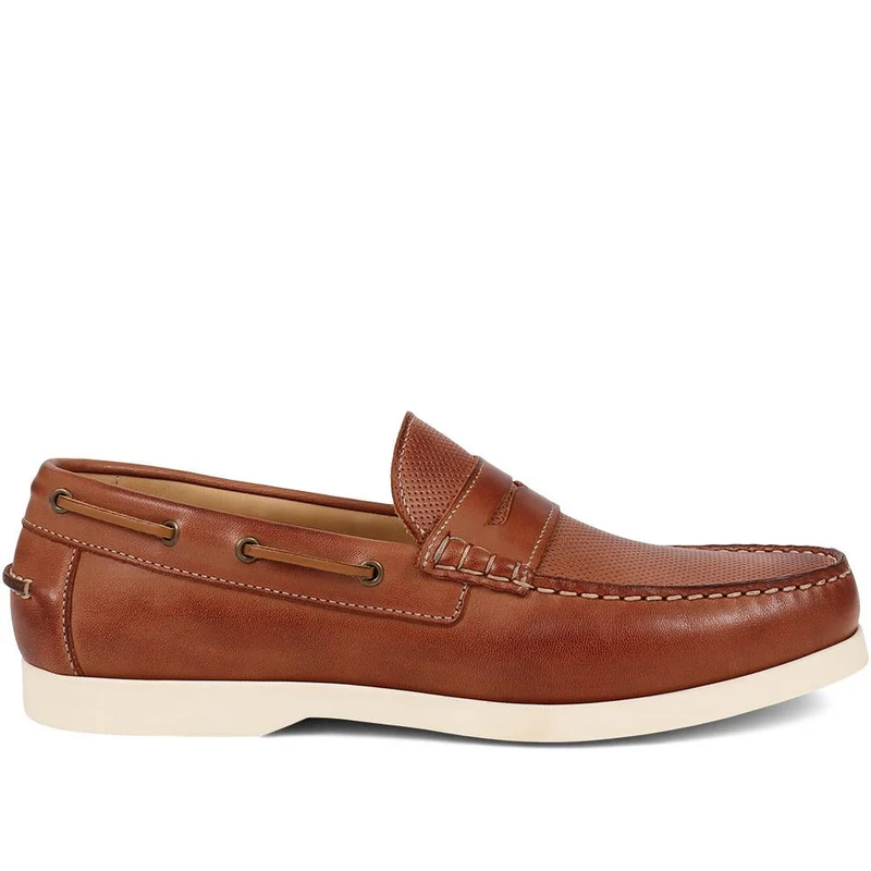 Partick Leather Moccasin - PARTICK / 325 135 - Tan