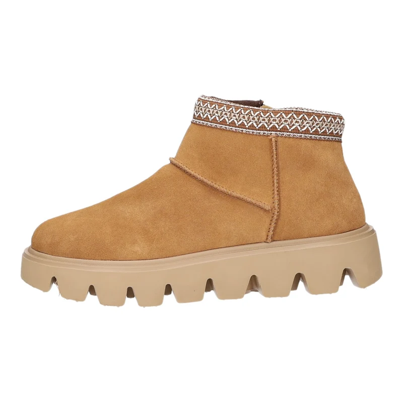 Rieker Schlupf-/Reißverschlußstiefelette Warmfutter bis 35mm Absatz (casual)